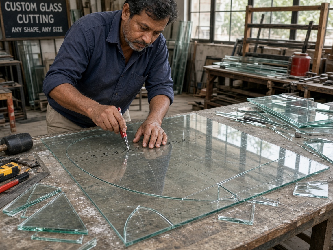 Custom Glass Cutting in Kurali