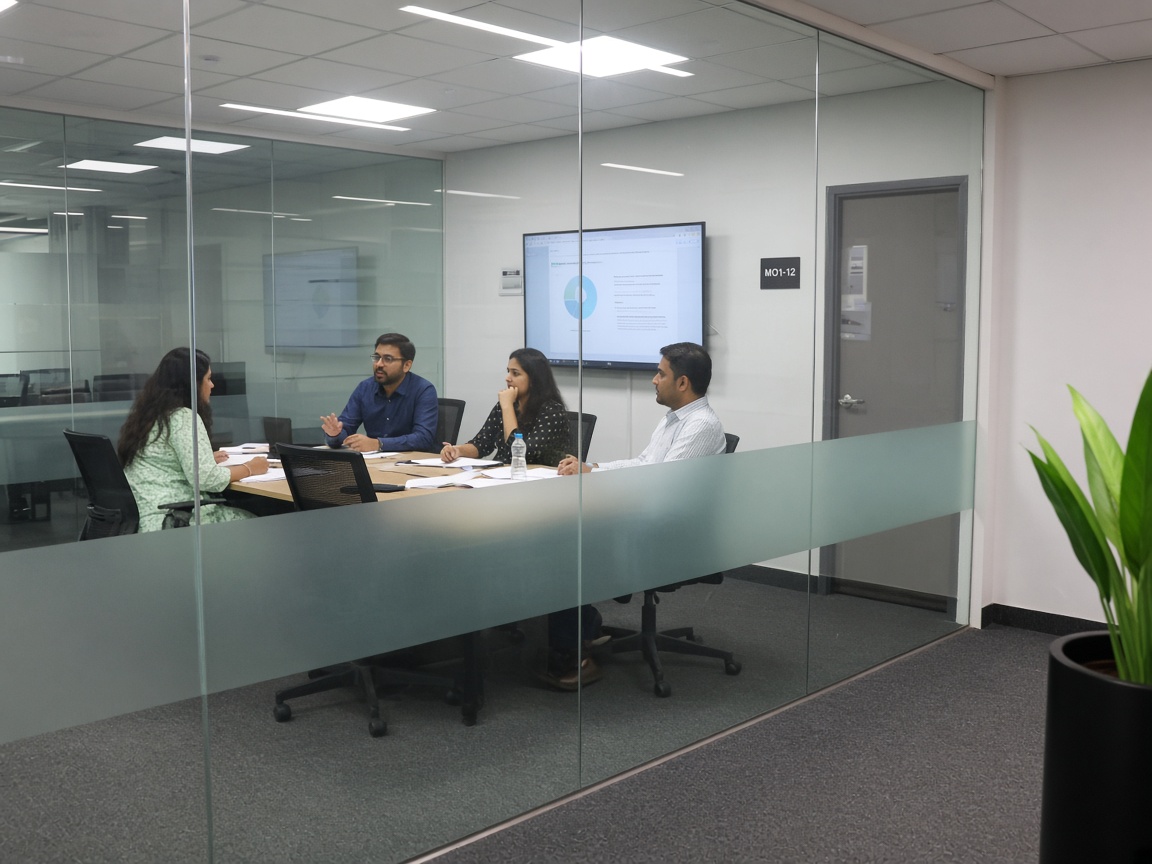Office Glass Partition in Mohali